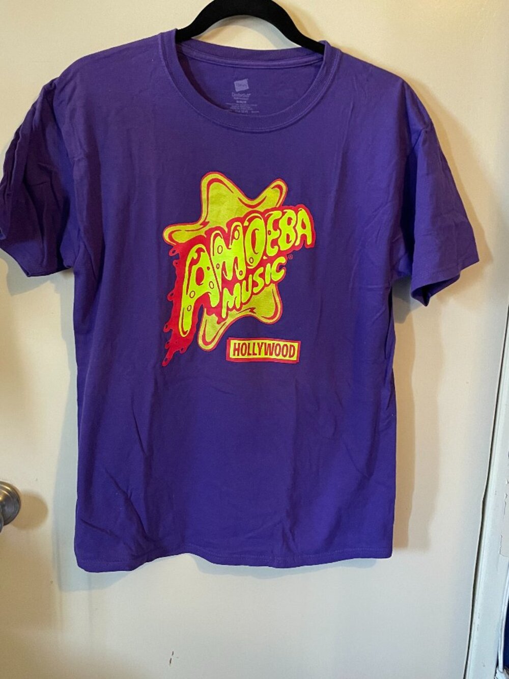 Amoeba Records Purple Logo Shirt